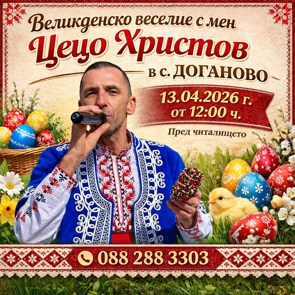 Великденско веселие с Цецо Христов