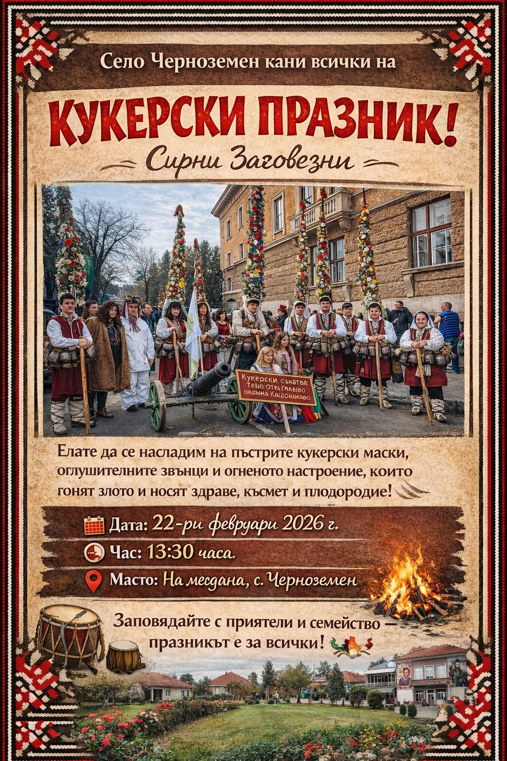 Кукерски празник - Сирни Заговезни