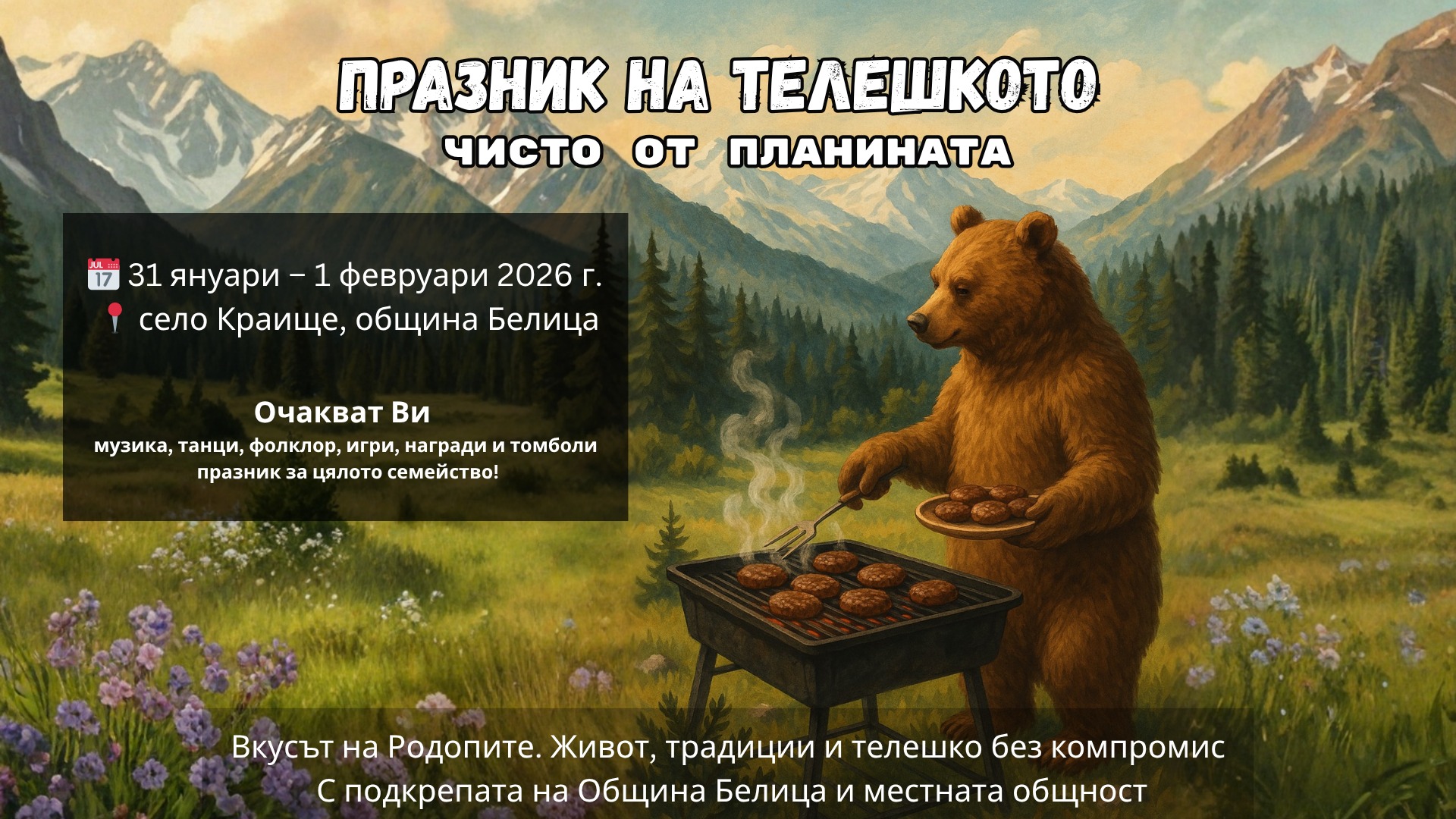 Празник на телешкото - Чисто от планината