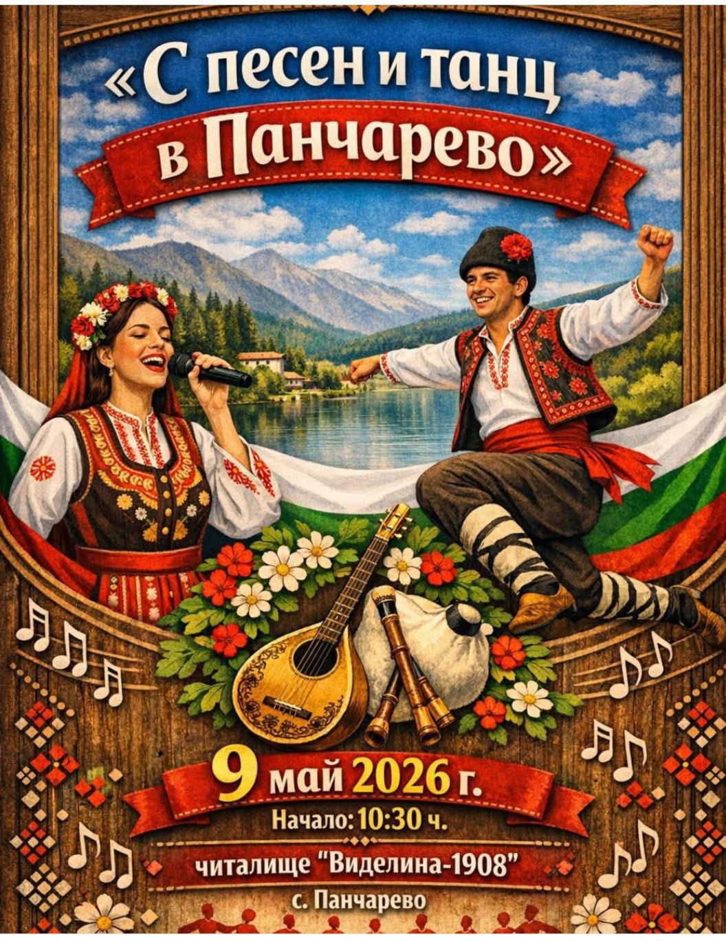  С песен и танц в Панчарево