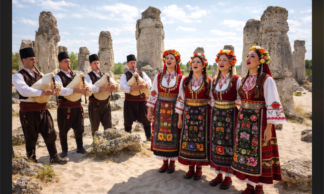 ПЪРВИ ФОЛКЛОРЕН ФЕСТИВАЛ "СЛЪНЧЕВИ РИТМИ"